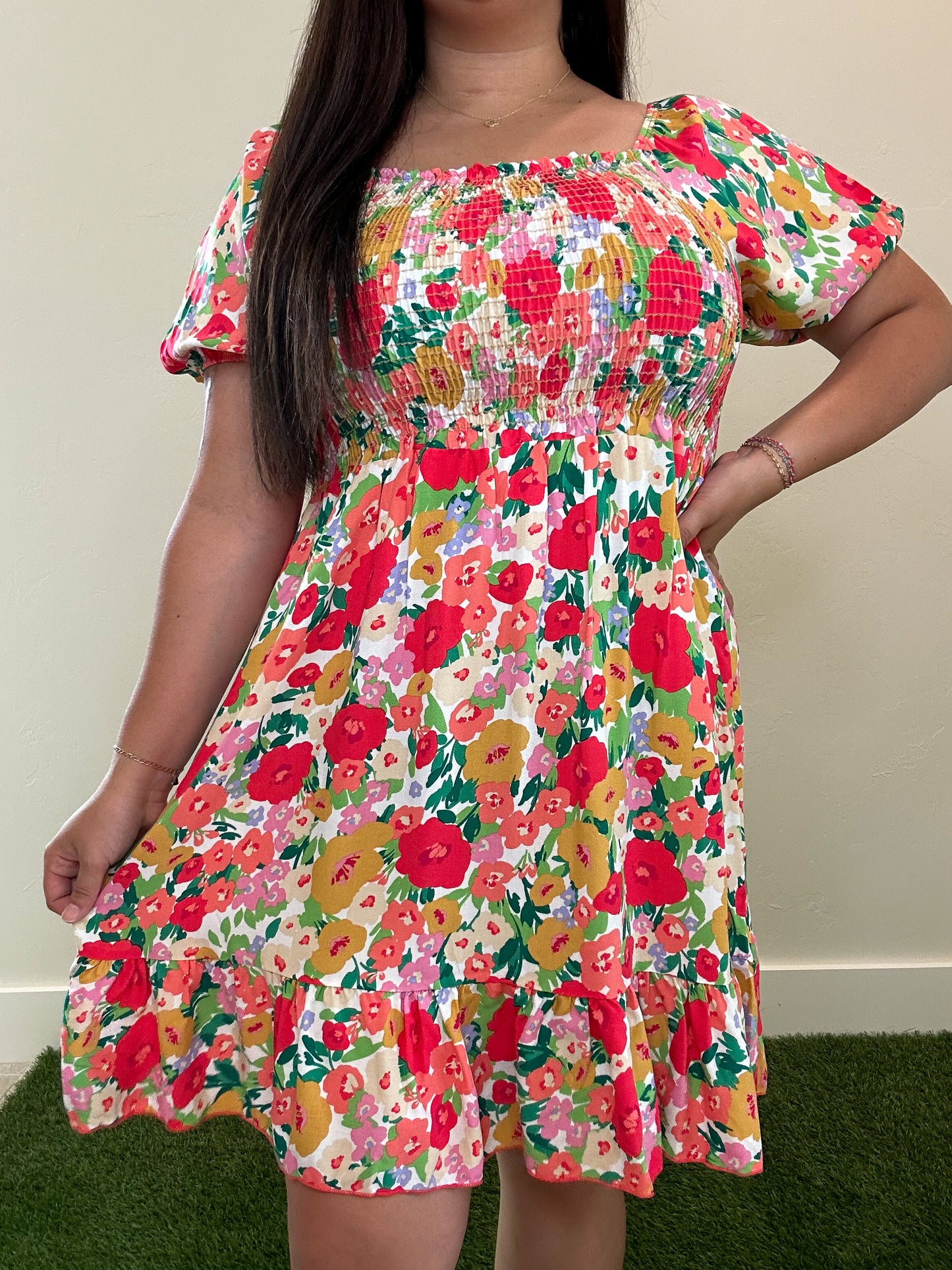 Evelyn Floral Dress