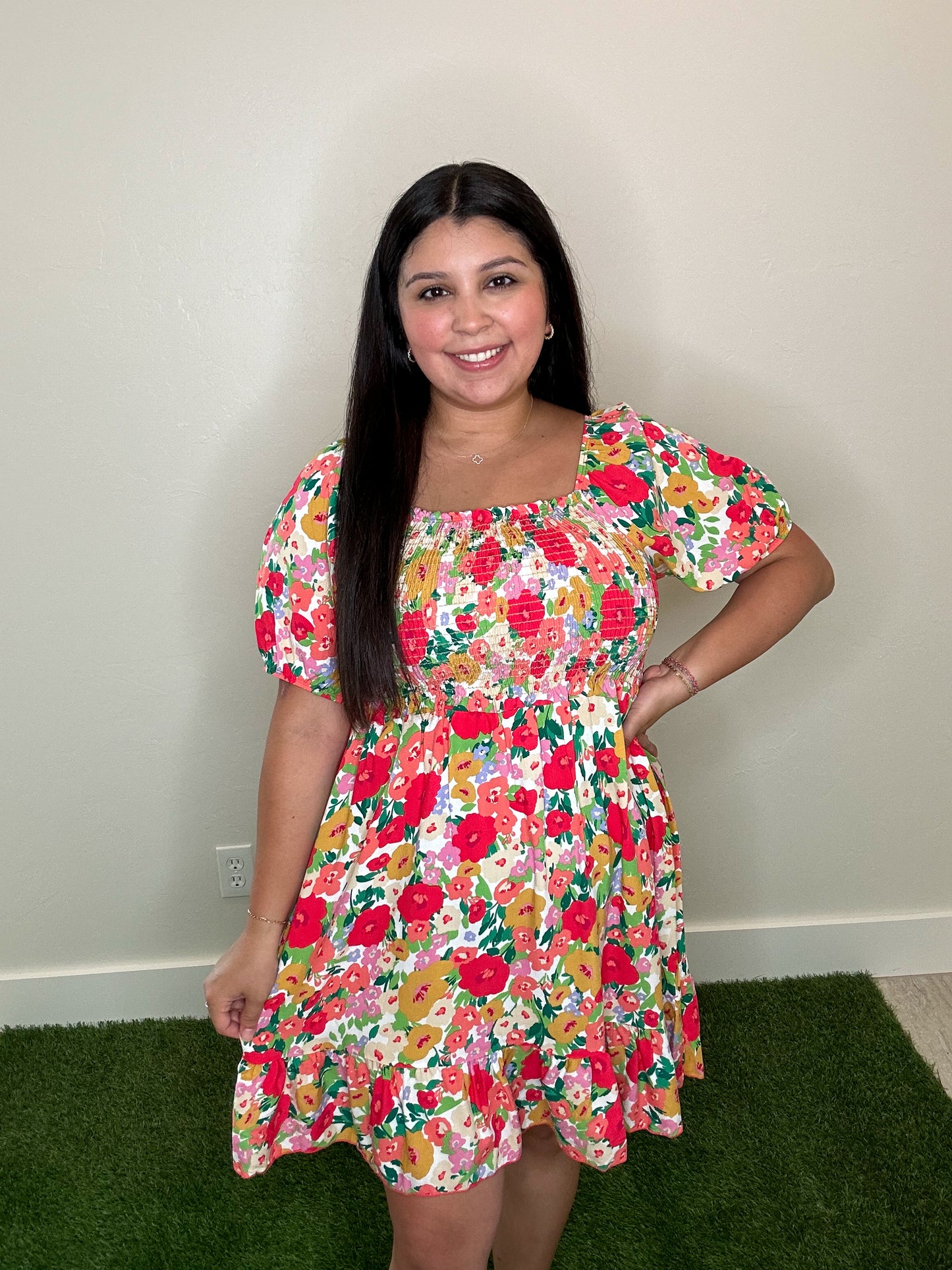 Evelyn Floral Dress