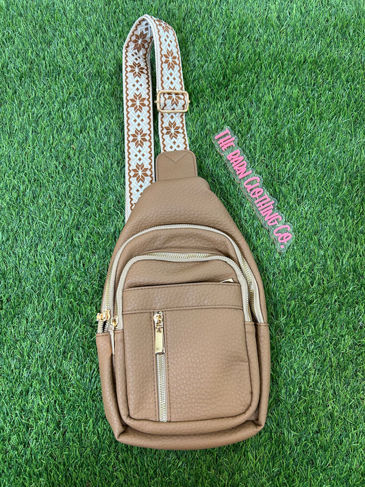 Crossbody Bag (Camel)