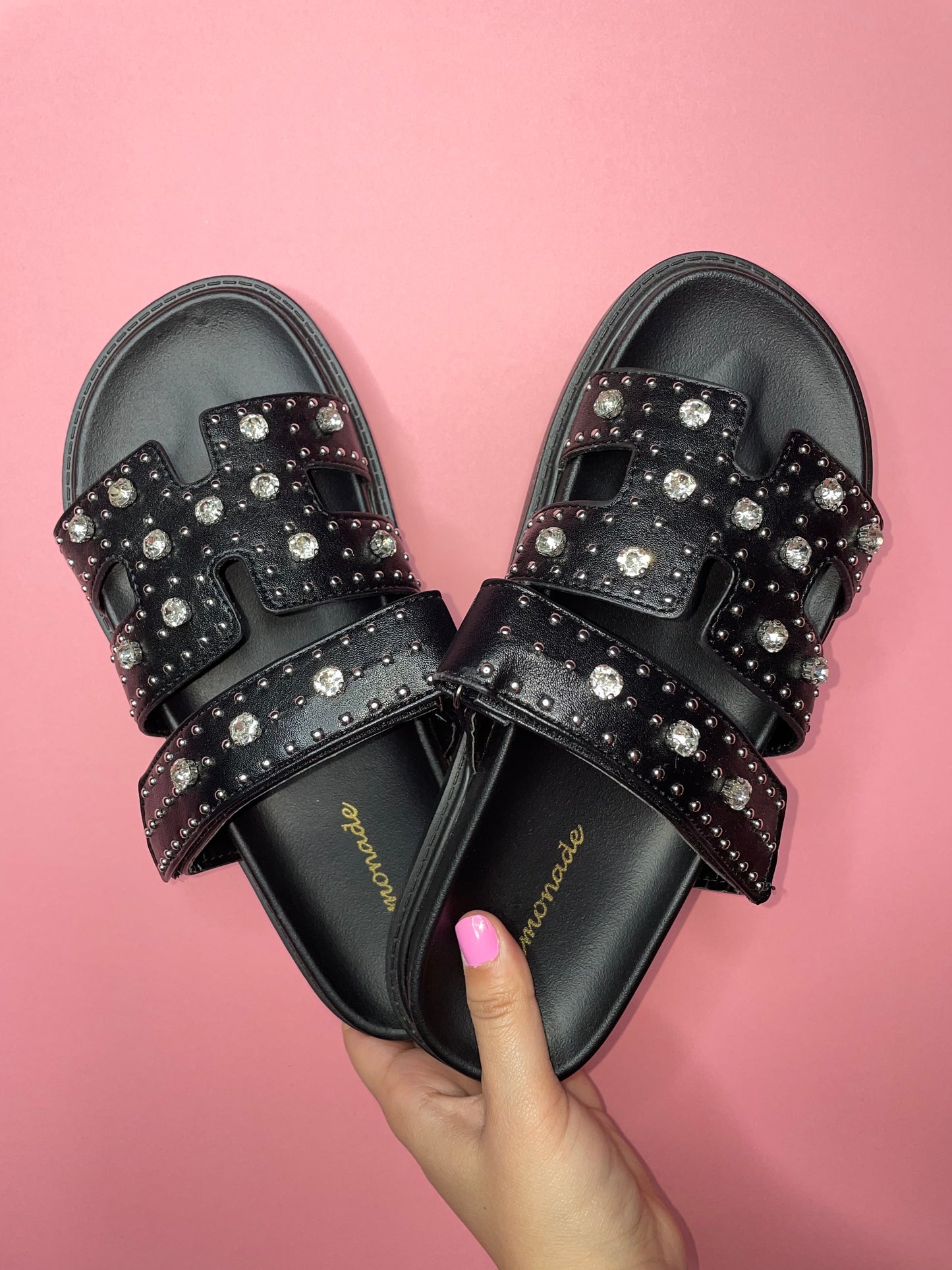 Black Platform Sandals